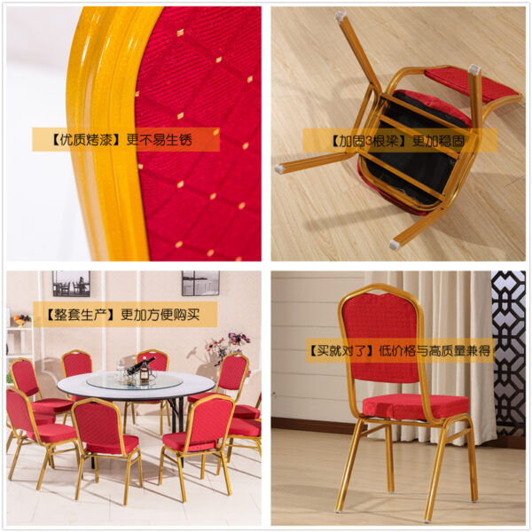 Stylish, Stackable & Built for Large Gatherings Bring bold style and functional seating to your event space with the Red Conference Event Chair. Designed for conferences, seminars, banquets, weddings, and community halls, this chair combines eye-catching aesthetics with practical features like stackability and durable construction. Vibrant Red Finish for Visual Impact Upholstered in a rich red fabric or vinyl, this chair adds a vibrant pop of color to any room. Whether used for formal presentations or celebratory events, its bold hue enhances your venue’s atmosphere while staying professional and refined. Ergonomic Comfort with Padded Support Equipped with a foam-padded seat and backrest, the Red Conference Chair offers comfortable support during long sessions. Its contoured design encourages better posture, making it ideal for guests seated over extended periods. Sturdy Frame with Durable Build Constructed with a powder-coated or chrome-plated steel frame, this chair is built to endure high traffic and frequent use. It holds up well in both indoor and covered outdoor settings, providing long-term value for event venues and institutions. Space-Saving Stackable Design After your event, the chairs can be easily stacked and stored, saving valuable space and simplifying cleanup. Lightweight yet strong, they’re easy to transport, set up, and rearrange as needed. Key Features at a Glance ✔️ Bold red upholstery – Enhances décor and visibility ✔️ Padded seat and backrest – Comfortable for extended use ✔️ Strong metal frame – Durable and stable under heavy use ✔️ Stackable and space-saving – Easy to store and move ✔️ Perfect for conferences, banquets, seminars, and events ✔️ Lightweight design – Fast setup and flexible arrangement The Red Conference Event Chair is your go-to seating solution for style, comfort, and practicality, making it an essential choice for venues that host professional and celebratory gatherings alike.