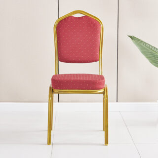 Stylish, Stackable & Built for Large Gatherings Bring bold style and functional seating to your event space with the Red Conference Event Chair. Designed for conferences, seminars, banquets, weddings, and community halls, this chair combines eye-catching aesthetics with practical features like stackability and durable construction. Vibrant Red Finish for Visual Impact Upholstered in a rich red fabric or vinyl, this chair adds a vibrant pop of color to any room. Whether used for formal presentations or celebratory events, its bold hue enhances your venue’s atmosphere while staying professional and refined. Ergonomic Comfort with Padded Support Equipped with a foam-padded seat and backrest, the Red Conference Chair offers comfortable support during long sessions. Its contoured design encourages better posture, making it ideal for guests seated over extended periods. Sturdy Frame with Durable Build Constructed with a powder-coated or chrome-plated steel frame, this chair is built to endure high traffic and frequent use. It holds up well in both indoor and covered outdoor settings, providing long-term value for event venues and institutions. Space-Saving Stackable Design After your event, the chairs can be easily stacked and stored, saving valuable space and simplifying cleanup. Lightweight yet strong, they’re easy to transport, set up, and rearrange as needed. Key Features at a Glance ✔️ Bold red upholstery – Enhances décor and visibility ✔️ Padded seat and backrest – Comfortable for extended use ✔️ Strong metal frame – Durable and stable under heavy use ✔️ Stackable and space-saving – Easy to store and move ✔️ Perfect for conferences, banquets, seminars, and events ✔️ Lightweight design – Fast setup and flexible arrangement The Red Conference Event Chair is your go-to seating solution for style, comfort, and practicality, making it an essential choice for venues that host professional and celebratory gatherings alike.