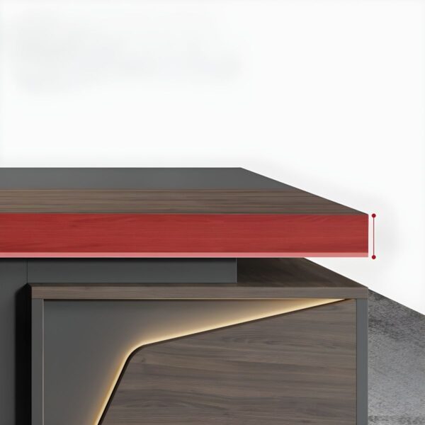 1800mm Executive Office L-Table - Image 7