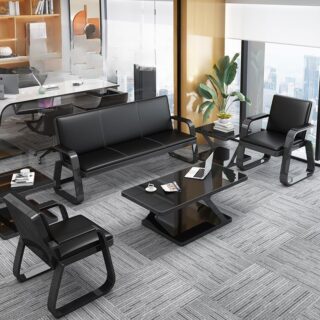 Where Comfort Meets Corporate Elegance Upgrade your reception area or office waiting room with our sleek and spacious 5-Seater Office Waiting Sofa. Designed to balance modern aesthetics with exceptional comfort, this sofa creates a welcoming environment that leaves a lasting impression on clients, visitors, and employees alike. Whether you're furnishing a corporate lobby, clinic reception, coworking lounge, or hospitality venue, this sofa delivers the right blend of functionality and style. Elegant Design for Modern Workspaces Crafted with clean lines and a minimalist design, this 5-seater sofa seamlessly integrates into contemporary office interiors. The sophisticated silhouette enhances the professional atmosphere while offering ample seating space without feeling bulky or cluttered. Available in a range of neutral and custom upholstery options, the sofa can be tailored to complement your office's color palette and décor. Premium Comfort and Support Designed for extended seating, each cushion of the 5-seater sofa is generously padded with high-density foam to provide superior comfort. The ergonomically angled backrests ensure relaxed posture support, making it ideal for long waiting periods without compromising on comfort. The seat height and depth are optimized to suit a wide demographic, offering universal appeal for both casual and formal settings. Durable Construction Built to Last Constructed with a solid hardwood frame and reinforced joints, this waiting sofa is built for high-traffic areas. The stain-resistant, commercial-grade upholstery ensures longevity and easy maintenance, while heavy-duty legs provide stability and strength. This sofa is designed to withstand daily wear and tear while retaining its shape, support, and visual appeal over time. Key Features: ✅ 5-Person Capacity – Spacious enough to accommodate groups without overcrowding. ✅ High-Density Foam Cushions – For long-lasting comfort and shape retention. ✅ Solid Wood Frame – Durable and robust for commercial environments. ✅ Stain-Resistant Upholstery – Easy to clean and maintain in busy spaces. ✅ Modern Aesthetic – Complements contemporary office designs. ✅ Non-Slip Feet Pads – Protects floors and ensures stability. Perfect For: Corporate Offices Reception Areas Healthcare Waiting Rooms Educational Institutions Hotel and Hospitality Lounges Coworking Spaces Invest in Comfort and Professionalism A well-designed waiting area reflects your brand's professionalism and commitment to quality. The Office 5-Seater Waiting Sofa not only provides comfort but also reinforces a welcoming and organized workspace environment. Order now to transform your office space into a stylish and comfortable experience for every visitor.
