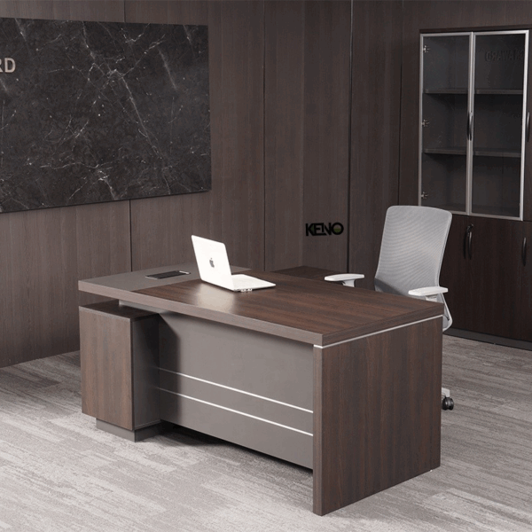 180cm L-Shape Executive Desk - Image 4