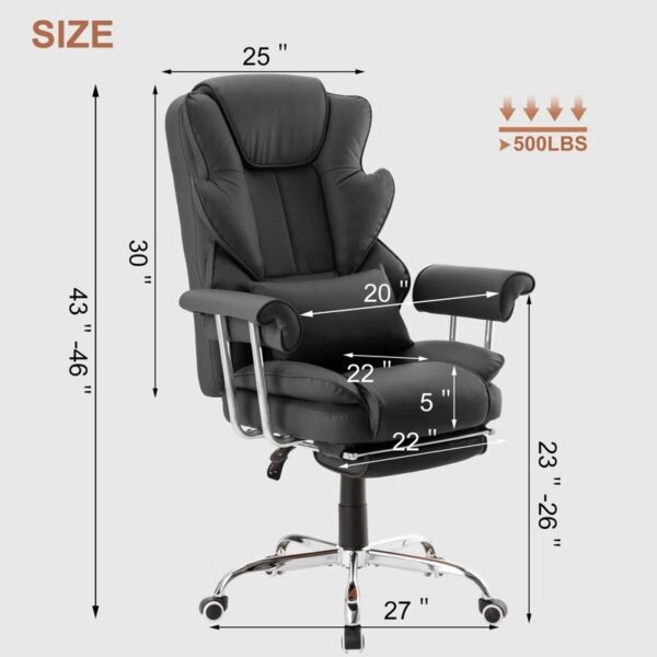 executive leather office chair, leather office chair, executive chair, high-back leather chair, ergonomic executive chair, leather swivel chair, luxury office chair, professional leather chair, leather desk chair, office chair with wheels, leather computer chair, adjustable leather chair, reclining leather office chair, leather chair with armrests, leather task chair, cushioned leather office chair, premium office chair, executive desk chair, boss office chair, CEO leather chair, high-end office chair, leather manager chair, stylish office chair, office chair for executives, ergonomic leather chair, office chair with lumbar support, leather office chair with tilt, rolling leather chair, PU leather office chair, genuine leather office chair, bonded leather chair, black leather office chair, brown leather executive chair, white leather office chair, modern leather office chair, traditional leather office chair, vintage leather office chair, classic executive chair, executive office seating, leather chair with headrest, office chair with back support, leather office chair for productivity, leather chair with height adjustment, luxury desk chair, padded executive chair, leather office throne, formal leather office chair, boardroom leather chair, leather chair with chrome base, leather chair with wooden arms, leather chair with nailhead trim, tufted leather office chair, leather chair with high back, comfortable executive chair, office chair for professionals, leather office chair with wheels, durable leather office chair, breathable leather chair, leather chair for long hours, ergonomic high-back chair, executive chair with cushion, office chair with reclining back, leather office chair for home, leather office chair for conference room, office chair for corporate use, top-rated executive chair, best-selling leather chair, office chair with headrest and armrest, leather chair with tilt function, leather office chair with support, orthopedic leather office chair, plush leather office chair, luxurious leather seating, executive seating solution, chair for office executives, director's leather chair, VP office chair, leather chair with ergonomic design, office chair for comfort, leather office chair with reclining function, tilt and lock leather chair, adjustable executive chair, leather office chair with memory foam, high-quality leather chair, leather office chair with contoured seat, high-performance leather chair, executive office throne chair, heavy-duty leather office chair, stylish executive seating, plush office chair, top executive chair, thick padded leather chair, leather chair with soft seat, rolling executive chair, elite leather office chair, business-class office chair, chair for high-level meetings, ergonomic seating for executives, tall leather office chair, chair for upper management, CEO office seating, plush leather desk chair, wheeled leather office chair, adjustable height executive chair, office chair with ergonomic lumbar support, back-friendly leather office chair, health-conscious office chair, executive chair with support, ergonomic chair for back pain, spine-supporting office chair, office chair for long sitting, comfortable chair for desk work, posture-correcting office chair, elegant leather office chair, sleek leather chair for office, executive chair for men, executive chair for women, unisex leather office chair, leather chair with footrest, reclining office chair with footrest, executive leather chair with ottoman, full recline office chair, luxury reclining desk chair, executive chair with extra padding, soft-touch leather office chair, smooth leather desk chair, polished leather office chair, office chair with fine stitching, handcrafted leather chair, office chair with premium upholstery, supple leather desk chair, eco leather office chair, eco-friendly leather chair, vegan leather office chair, sustainable leather office chair, bonded leather executive chair, faux leather office chair, animal-free leather chair, durable faux leather chair, chair with soft faux leather, environmentally conscious chair, executive chair with metal base, leather chair with solid frame, heavy-duty office chair, chair with wide seat, office chair for large users, big and tall leather chair, weight capacity 250 lbs chair, weight capacity 300 lbs chair, XL executive chair, oversized leather office chair, roomy office chair, comfort-fit leather chair, reinforced leather chair, chair with strong build, leather chair for robust use, conference room chair, boardroom executive chair, formal meeting chair, leather chair for presentations, leather chair for clients, guest leather office chair, office seating for visitors, office chair for reception area, leather chair for lobbies, corporate office chair, leather chair for law office, chair for accounting firms, chair for CEO office, luxury seating for office, top-quality executive chair, professional-grade office chair, deluxe leather chair, sophisticated office chair, elegant chair for office, upscale leather office chair, high-class office seating, executive leather chair with ergonomic design, productivity-enhancing chair, chair for focused work, chair for 8-hour use, chair for daily office work, office chair for executives and managers, executive chair with adjustable arms, chair with flip-up arms, fixed-arm leather chair, padded arm leather chair, stylish armrest chair, functional executive chair, tilt tension adjustable chair, synchro-tilt office chair, multifunction executive chair, chair with pneumatic lift, chair with gas lift, leather chair with height lever, leather chair with tension control, ergonomic chair with tilt lock, rocking leather office chair, smooth-rolling office chair, office chair with silent casters, noiseless wheels office chair, chair with PU caster wheels, chair with hardwood-safe wheels, executive chair with 360 swivel, chair with full rotation, office chair with mobility, portable leather office chair, mobile leather desk chair, easily movable executive chair, workspace leather chair, home study leather chair, leather chair for home office, desk chair for remote work, chair for hybrid office, dual-use office chair, chair for student executives, ergonomic chair for home & office, study chair with leather seat, chair with contemporary look, luxury executive office chair with flair, minimal leather office chair, compact leather desk chair, stylish home office seating, fashionable leather office chair, leather chair with visual appeal, best chair for office aesthetics, design-driven leather chair, aesthetic office chair, office chair with decorative stitching, premium finishing executive chair, rich texture leather chair, opulent executive chair, designer leather office chair, Italian leather office chair, European leather chair, executive chair with leather upholstery, stitched-leather office chair, office chair with panel upholstery, smooth touch leather chair, sweat-resistant leather chair, stain-resistant leather office chair, easy-clean leather chair, wipeable leather chair, low-maintenance executive chair, leather chair with durability, long-life office chair, resilient leather chair, executive chair with warranty, leather chair with replacement parts, serviceable leather office chair, easy-to-assemble leather chair, chair with instructions included, quick-setup executive chair, hassle-free leather chair, executive chair with reviews, top-reviewed leather office chair, five-star executive chair, popular leather chair model, best leather office chair online, bestselling executive chair, chair with high customer rating, trusted executive chair, reliable leather office chair, leather chair with free delivery, fast-shipping office chair, next-day delivery office chair, leather chair with return policy, office chair with discount, budget executive leather chair, mid-range leather office chair, affordable executive chair, premium budget leather chair, chair under $200, chair under $300, chair under $500, luxury executive chair under $1000, best value leather office chair, budget-friendly leather seating, ergonomic comfort within budget, office chair with luxury feel, leather chair with modern tech, office chair with USB port, office chair with Bluetooth speaker, smart leather office chair, office chair with wireless charger, tech-ready executive chair, leather office chair with innovation, ergonomic technology chair, advanced seating solution, pro-level office chair, office chair upgrade, ergonomic chair upgrade, leather chair replacement, better seating solution, ultimate executive chair.