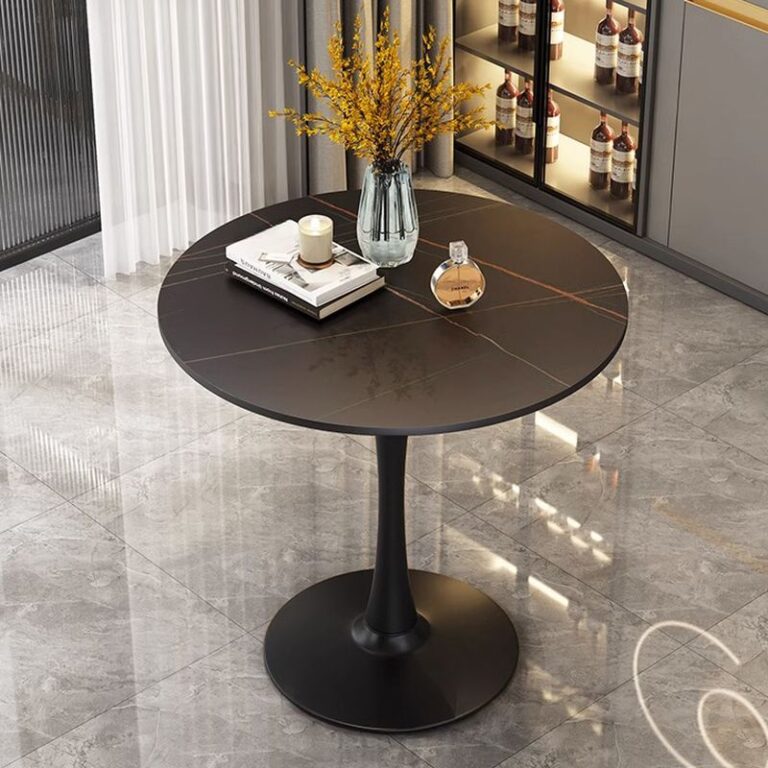 Modern Round Dining Table - Kenya Mart -Furniture Shop in Kenya