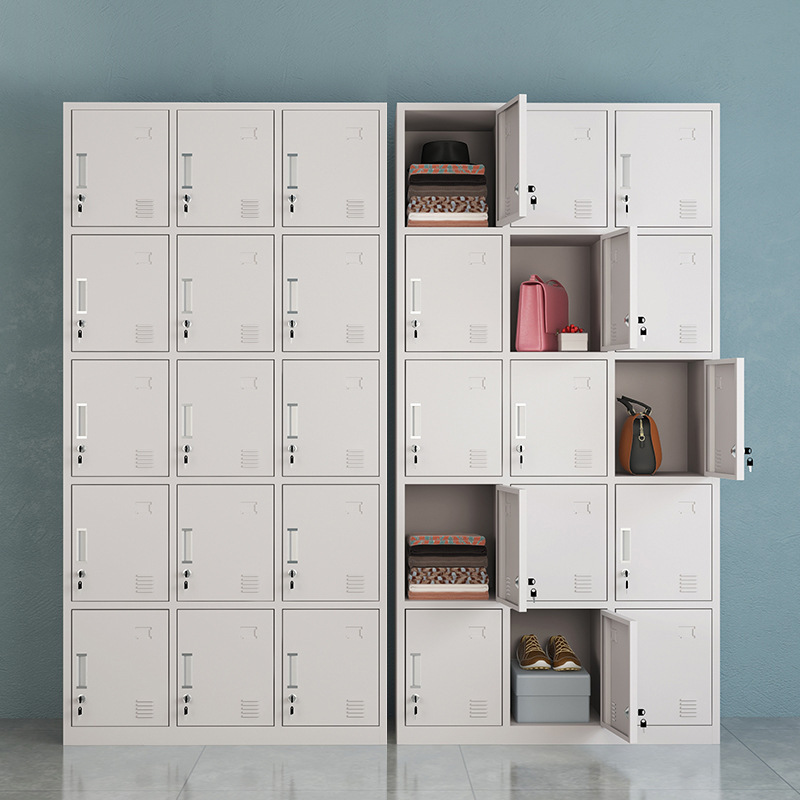 Secure & Organized Storage Solution ๐๏ธ๐ Optimize your office or workspace with the 15-Locker Steel File Cabinet โ a robust and efficient storage solution designed to keep your files, documents, and personal items safe and well-organized. Perfect for busy offices, schools, gyms, or shared workspaces, this cabinet offers high-capacity storage with secure access. Heavy-Duty Steel Construction for Durability ๐ ๏ธ๐๏ธ Crafted from premium-quality steel, this file cabinet delivers superior strength and long-lasting durability. Its powder-coated finish resists rust, scratches, and daily wear, ensuring the cabinet maintains a sleek and professional look even in high-traffic environments. 15 Individual Lockable Lockers for Maximum Security ๐๐๏ธ Featuring 15 separate compartments, each locker comes with its own lock and key, providing secure personal storage for employees, students, or gym members. This multi-locker setup helps prevent unauthorized access and keeps belongings safe and organized. Space-Efficient Design for Compact Areas ๐๐ข Designed to maximize storage while minimizing footprint, this locker cabinet fits perfectly in hallways, office corners, locker rooms, or reception areas. Its vertical design optimizes floor space, making it ideal for environments with limited room. Versatile Use for Offices, Schools & Gyms ๐ซ๐๏ธโโ๏ธ๐ผ The 15-Locker Steel File Cabinet is suitable for a variety of settings: Corporate offices: Securely store files, personal items, or office supplies Educational institutions: Provide students and staff with personal lockers Fitness centers & gyms: Safeguard membersโ belongings during workouts Easy to Clean and Maintain ๐งฝโจ The smooth steel surface is simple to wipe down and keep clean, ensuring hygiene and a polished appearance at all times. Its durable coating resists stains and discoloration, making maintenance hassle-free. Practical & Professional Storage Solution โ
๐๏ธ With its combination of security, durability, and organization, the 15-Locker Steel File Cabinet is the ideal choice for businesses and institutions seeking reliable, personal storage options. Enhance your space with a practical and professional locker system. Invest in the 15-Locker Steel File Cabinet to streamline organization and safeguard belongings in your workspace or facility. Durable, secure, and space-saving! ๐๐๏ธ