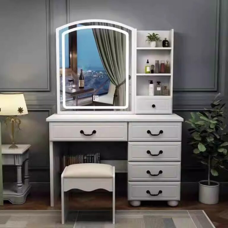 Vanity Dressing Table with Led - Kenya Mart -Furniture Shop in Kenya