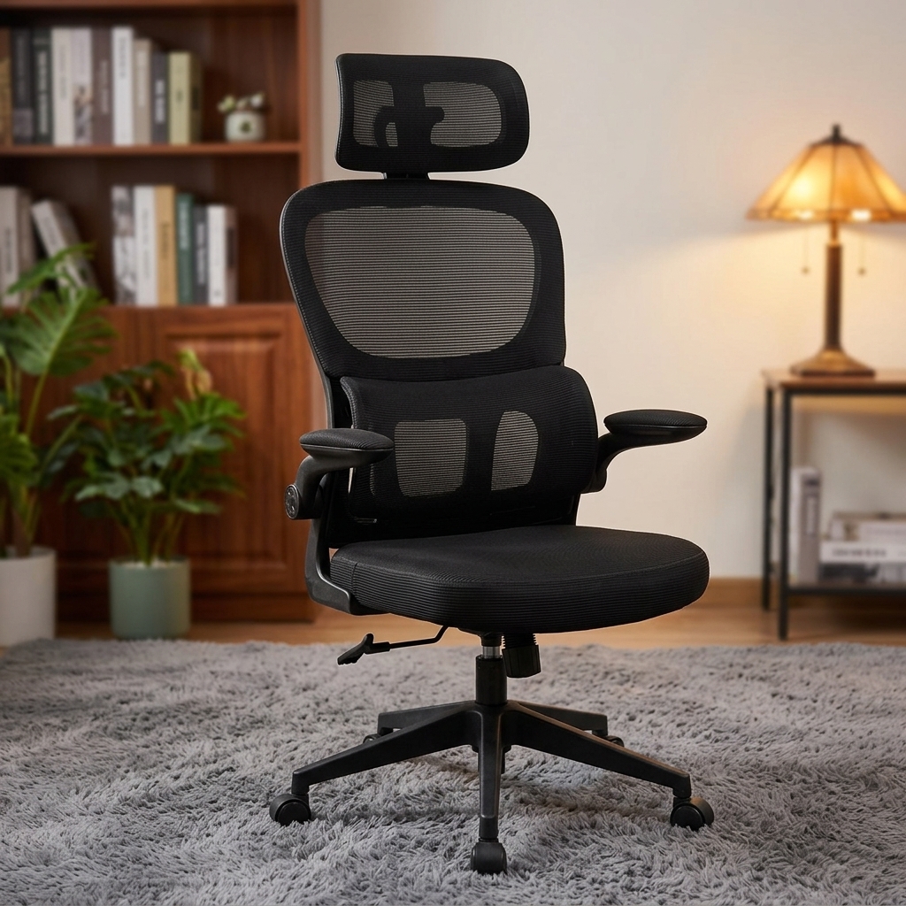 ergonomic high back chair, high back office chair, ergonomic desk chair, executive high back chair, lumbar support office chair, adjustable headrest chair, mesh high back chair, leather executive chair, heavy duty office chair, big and tall ergonomic chair, swivel computer chair, 3D armrest office chair, 4D armrests chair, breathable mesh back, comfortable gaming chair, premium task chair, posture correcting chair, spine support desk chair, neck support office chair, pneumatic height adjustment, tilt lock mechanism, synchro tilt chair, memory foam office chair, ergonomic seating solutions, ergonomic home office chair, work from home chair, corporate office chair, executive boardroom chair, conference room seating, professional desk chair, minimalist office chair, modern ergonomic chair, sleek high back chair, aesthetic desk chair, black high back chair, white ergonomic chair, grey mesh computer chair, fabric high back chair, faux leather executive chair, genuine leather office chair, aluminum base desk chair, heavy duty nylon base, smooth rolling casters, hardwood floor safe wheels, blade wheels office chair, back pain relief chair, sciatica support chair, neck pain relief desk chair, all day comfort chair, 8 hour task chair, 24/7 intensive use chair, orthopedic office chair, ergonomic design furniture, adjustable tilt tension, waterfall seat edge, seat depth adjustment, sliding seat pan, backrest recline chair, high weight capacity chair, sturdy computer chair, BIFMA certified office chair, SGS tested gas lift, commercial grade desk chair, luxury executive seating, premium office furniture, affordable ergonomic chair, top rated high back chair, Amazon best seller chair, ergonomic gaming setup, stream chair high back, pc gaming ergonomic chair, developer desk chair, programmer office chair, day trader chair, long hours seating, home workstation chair, ergonomic study chair, student computer chair, executive office decor, modern workspace furniture, posture improvement chair, smart seating technology, dynamic lumbar support, self adjusting lumbar chair, flexible backrest chair, breathable seat cushion, cooling mesh desk chair, padded armrests chair, loop arm executive chair, high back task stool, draft chair high back, architectural desk chair, clean lines office chair, ergonomic office upgrade, luxury workplace seating