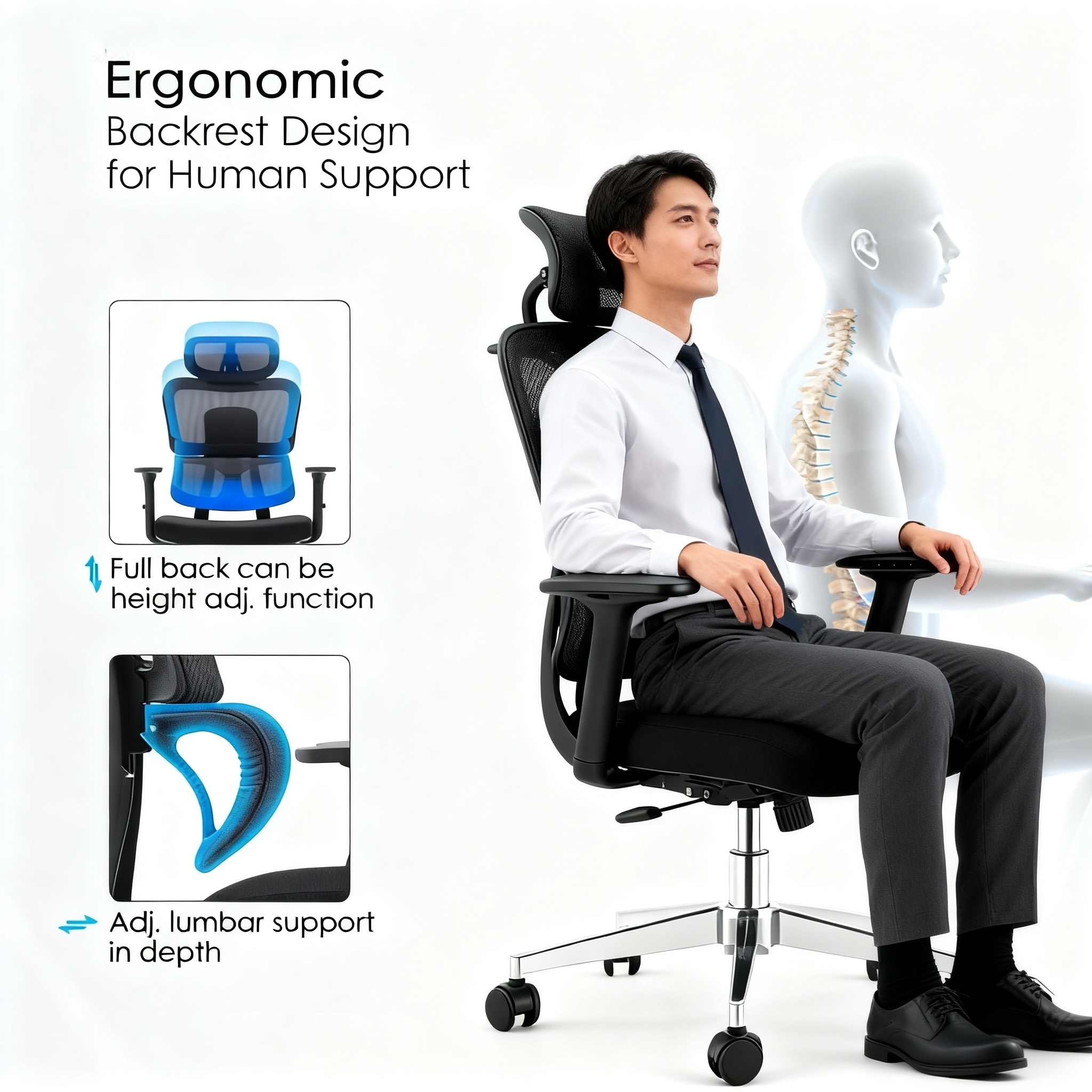 executive high back seat, premium executive office chair, luxury high back chair, ergonomic executive seating, boss office chair, orthopedic executive chair, high back leather seat, full spine support office chair, heavy duty corporate seat, managerial high back chair, breathable mesh executive seat, genuine leather office chair, tall back desk chair, memory foam executive seating, professional workstation chair, corporate boardroom seat, conference room executive chair, CEO office seat, presidential desk chair, upscale home office seat, remote executive seating, status symbol office chair, heavy duty nylon base, premium aluminum base chair, 4D adjustable armrest seat, 3D lumbar support chair, adjustable headrest executive seat, pneumatic height adjustment, synchro tilt executive chair, knee tilt mechanism seat, waterfall seat edge comfort, high weight capacity office seat, big and tall executive chair, commercial grade office seating, BIFMA certified executive chair, SGS tested gas lift seat, luxury lifestyle office furniture, sleek minimalist executive chair, modern high back seat, aesthetic desk seating, black leather executive chair, white modern high back seat, deep brown executive chair, polished chrome accents chair, soft rolling caster wheels, hardwood safe office seat, blade wheel desk chair, back pain relief office seat, sciatica friendly executive chair, neck and shoulder support seat, 8 hour intensive use chair, 24/7 ergo task seat, customized comfort office chair, artisan crafted executive seat, designer office furniture, bespoke executive seating, private office centerpiece, showroom quality chair, master bedroom study seat, elegant work from home chair