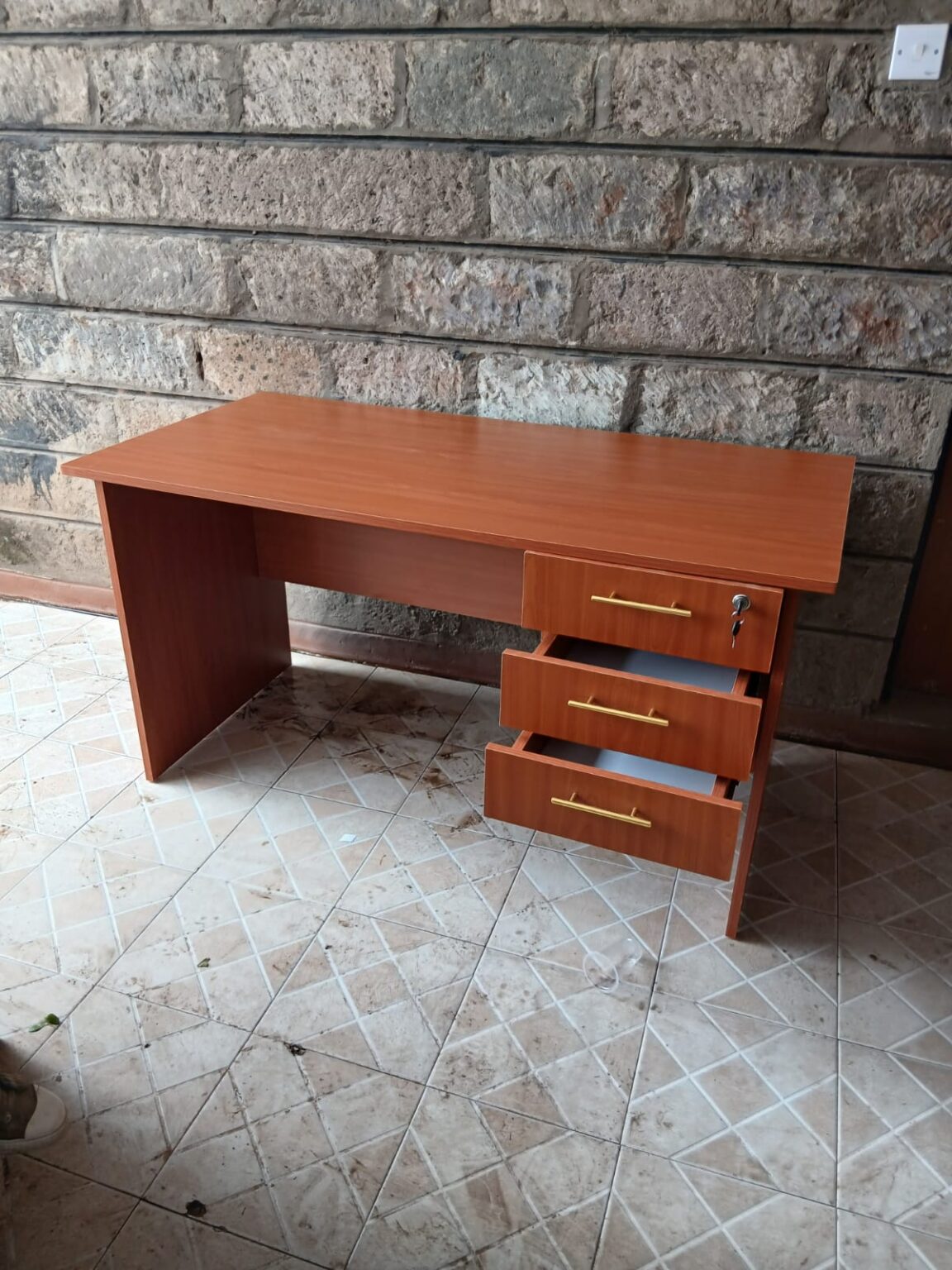Clerical Office Study Desk with Drawers - Kenya Mart -Furniture Shop in ...