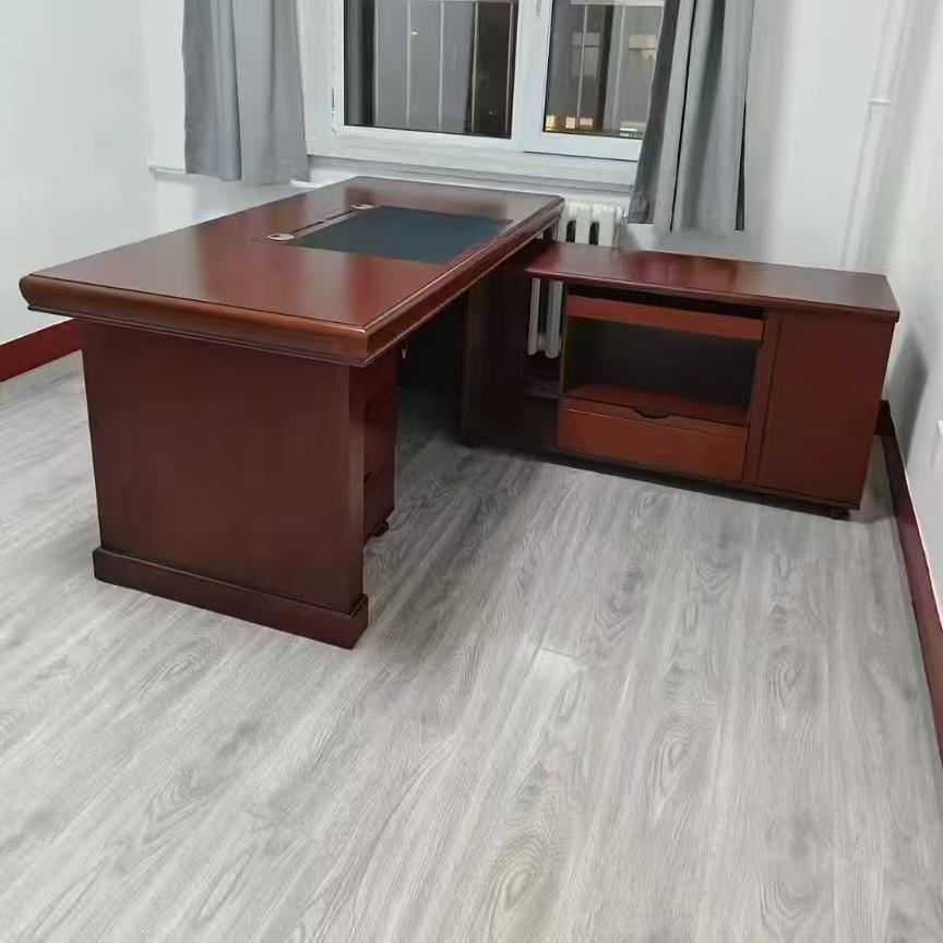 Spacious, Stylish & Productivity-Focused Workspace β¨ Executive Performance Meets Modern Design The 160cm Executive L-Shaped Office Desk is a premium workstation designed for professionals who require a spacious, organized, and sophisticated office setup. Featuring a practical L-shaped configuration and a generous 160cm work surface, this desk provides ample room for computers, documents, office accessories, and multitasking activities while enhancing the professional appearance of your office. Perfect for executives, managers, business owners, and home office professionals, this desk combines functionality, durability, and executive elegance. π Spacious 160cm L-Shaped Workstation The expansive 160cm desktop provides a large working area that helps improve workflow, organization, and productivity throughout the day. Workspace Benefits: π» Accommodates multiple monitors and computer setups π Plenty of room for files, documents, and office supplies ποΈ Dedicated areas for writing, meetings, and daily tasks π§ Supports efficient multitasking and workflow management π¦ Keeps essential work tools within easy reach π Functional L-Shaped Design The L-shaped layout maximizes office space while creating separate zones for different work activities. Layout Advantages: π Optimizes corner and office space utilization ποΈ Creates organized work sections π€ Suitable for small meetings and discussions π― Improves accessibility and efficiency π’ Ideal for executive and managerial offices π Modern Executive Appearance Designed with a premium finish and contemporary styling, this desk adds a professional and luxurious touch to any workspace. Design Highlights: π¨ Elegant executive design β¨ Premium finish for a refined look πΌ Creates a commanding office presence π’ Complements modern office interiors π³ Stylish and professional craftsmanship πͺ Strong & Durable Construction Built from high-quality materials, the desk is engineered to provide long-lasting stability and reliable performance in demanding office environments. Construction Features: π§± Heavy-duty structural frame πͺ Durable work surface for everyday use π© Reinforced joints for enhanced stability π‘οΈ Scratch-resistant and wear-resistant finish π Designed for long-term professional use π Organized Workspace Solution The desk promotes a clutter-free environment by providing ample room to organize office essentials efficiently. Organization Benefits: π Easy document and file management ποΈ Helps maintain a clean workstation π Supports modern office equipment setups π¦ Convenient access to work materials π’ Ideal For π¨βπΌ Executive offices π Managerial workspaces π’ Corporate offices π Home office setups π¦ Financial institutions ποΈ Government offices β¨ Key Features π 160cm Spacious Desktop Provides a large and efficient working area. π L-Shaped Executive Layout Maximizes productivity and workspace organization. πͺ Heavy-Duty Construction Ensures long-term durability and stability. π¨ Premium Executive Finish Enhances office professionalism and style. π Organized Work Zones Supports efficient workflow management. π Benefits of the 160cm Executive L-Shaped Office Desk β
Maximizes workspace efficiency and productivity β
Provides ample room for multitasking β
Enhances office organization and professionalism β
Durable construction for long-lasting use β
Ideal for executive and managerial offices β
Complements modern office dΓ©cor π§Ό Care & Maintenance π§½ Wipe regularly with a soft, damp cloth π« Avoid abrasive cleaners and harsh chemicals β¨ Keep the surface dry to preserve the finish π§ Periodically check fittings and joints for stability π Why Choose the 160cm Executive L-Shaped Office Desk? The 160cm Executive L-Shaped Office Desk is the perfect solution for professionals seeking a spacious, stylish, and highly functional workstation. Its modern executive design, durable construction, and practical layout make it an excellent investment for enhancing productivity and creating a professional office environment.