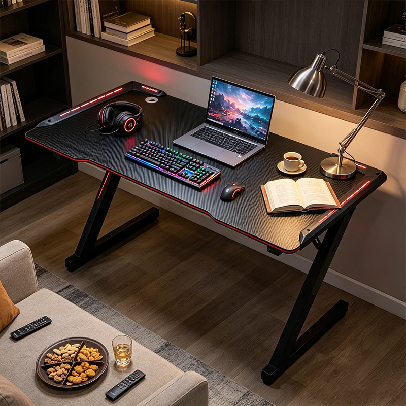 gaming desk, generic gaming desk, gaming computer desk, gaming workstation desk, gaming setup desk, gamer desk, PC gaming desk, esports gaming desk, modern gaming desk, RGB gaming desk, LED gaming desk, L-shaped gaming desk, corner gaming desk, ergonomic gaming desk, adjustable gaming desk, height adjustable gaming desk, sit stand gaming desk, large gaming desk, spacious gaming desk, compact gaming desk, minimalist gaming desk, sleek gaming desk, stylish gaming desk, carbon fiber gaming desk, metal frame gaming desk, steel frame gaming desk, durable gaming desk, heavy duty gaming desk, high performance gaming desk, premium gaming desk, budget gaming desk, entry level gaming desk, professional gaming desk, home gaming desk, office gaming desk, streaming desk, content creator desk, streamer setup desk, multi monitor gaming desk, dual monitor gaming desk, triple monitor gaming desk, wide gaming desk, deep desktop gaming desk, keyboard tray gaming desk, cable management gaming desk, cable routing desk, headset hook desk, cup holder gaming desk, controller stand desk, RGB lighting desk, LED strip desk, gaming battle station desk, gaming table desk, workstation table, computer table, PC desk, desk for gaming setup, gamer workstation furniture, gaming furniture desk, modern workspace gaming desk, tech desk, digital setup desk, performance gaming desk, ergonomic computer desk, gaming desk with storage, gaming desk with shelves, gaming desk with drawers, modular gaming desk, customizable gaming desk, gaming desk with monitor stand, elevated monitor gaming desk, professional esports desk, tournament gaming desk, gaming desk modern design, sleek gamer workstation, high quality gaming furniture, durable gamer desk, stable gaming desk, vibration resistant desk, scratch resistant gaming desk, modern PC setup desk, office gaming workstation, gaming desk for laptops, gaming desk for desktops, gaming desk for home office, hybrid gaming office desk, productivity gaming desk, gaming desk for long hours, comfortable gaming workstation, stylish gaming setup furniture, premium esports furniture, gaming desk ergonomic design, adjustable workspace gaming desk, contemporary gaming desk design, high end gaming workstation, gaming desk built for performance, professional gaming setup furniture, gaming desk optimized for cable management, modern gaming workstation desk, gaming desk for creators, gaming desk for streaming setups, RGB workstation desk, gaming desk with sturdy frame, gaming desk for competitive gamers, gaming desk modern furniture, gaming desk aesthetic setup, gaming desk with spacious surface, gaming desk for multiple screens, gaming desk for PC builds, gaming desk for immersive setup, gaming desk designed for comfort and performance