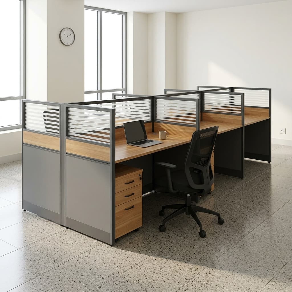 6-way workstation, office workstation, 6 person workstation, 6 seater workstation, modular office workstation, team workstation desk, collaborative workstation, shared office workstation, open plan workstation, office desk cluster, office cubicle workstation, modern office workstation, contemporary workstation furniture, corporate workstation, business workstation desk, employee workstation setup, office desk system, benching workstation, modular desk system, workspace furniture, professional office workstation, ergonomic workstation desk, multi user workstation, six person office desk, team desk system, office furniture workstation, office workstation table, workstation with partitions, office workstation with dividers, privacy panel workstation, cubicle desk system, office pod workstation, workstation cluster desk, desk sharing system, coworking workstation desk, startup office workstation, corporate team desk, office collaboration desk, collaborative office furniture, modern workspace furniture, commercial office workstation, durable office workstation, heavy duty workstation desk, high quality office workstation, premium workstation furniture, luxury office workstation, minimalist workstation design, sleek office workstation, stylish workstation desk, modern workplace furniture, office interior workstation, productivity workstation desk, space saving workstation, compact office workstation, large office workstation, extended workstation desk, long bench workstation, linear workstation system, L-shaped workstation cluster, modular team workstation, configurable workstation desk, flexible office workstation, scalable workstation system, workstation furniture system, office desk with storage, workstation with drawers, office workstation with shelves, cable management workstation, integrated power workstation, data port workstation desk, tech enabled workstation, office workstation wiring management, modern office desk setup, professional workspace solution, office furniture for teams, employee desk system, workstation seating arrangement, office productivity furniture, team collaboration furniture, business office furniture system, office desk arrangement for six users, corporate workspace setup, workplace efficiency workstation, organized office workstation, ergonomic team workstation, modern corporate furniture system, office workstation layout furniture, open office workstation system, contemporary office desk cluster, premium office workspace furniture, high performance workstation system, office workstation with storage units, multifunction office workstation, professional team desk furniture, modern collaborative office setup, office workstation designed for teams, office desk system for 6 employees, business workspace furniture solution, commercial team workstation desk, efficient office desk cluster, office workstation with modern partitions, workplace collaboration desk system, modular 6 person workstation, office workstation furniture modern style, corporate office desk cluster system, scalable team workspace solution, office workstation for corporate environments, high capacity office workstation, executive team workstation furniture, office workstation for productivity and collaboration, modern open office workstation design, premium corporate workstation furniture, office workstation with ergonomic features, office desk system with privacy screens, professional office workstation cluster, business collaboration workstation furniture, office workstation optimized for teamwork, high quality 6 person workstation, modern workplace desk system, office workstation furniture collection, corporate team workspace solution, office workstation with integrated storage, sleek modular office workstation, office desk cluster for 6 users, workplace furniture workstation system, office workstation for collaborative work environments