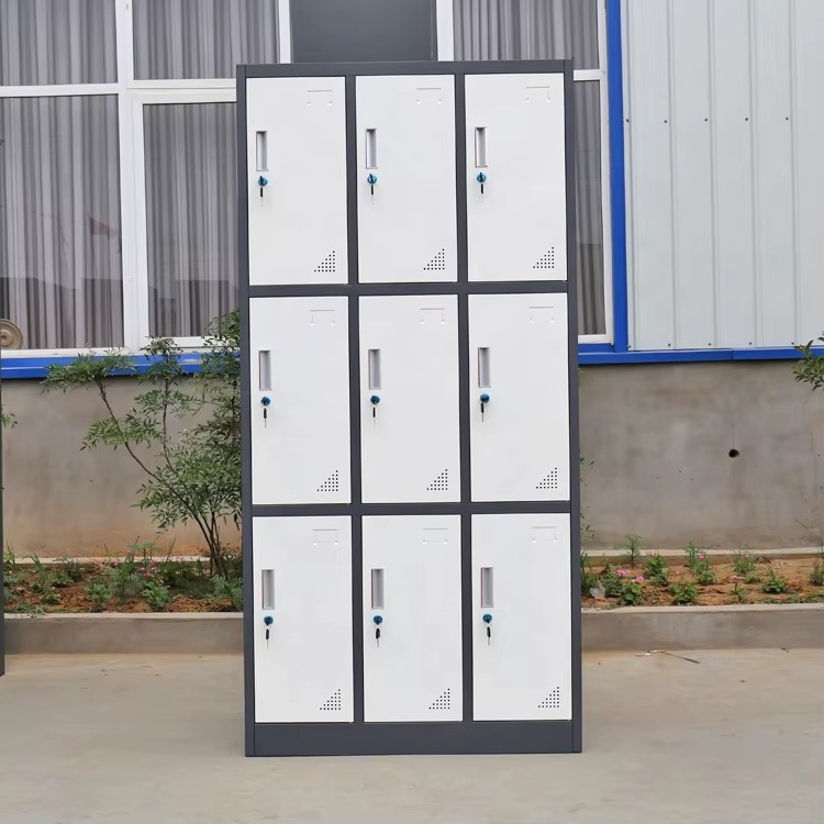 9 Locker Office Filling Cabinet - Image 6