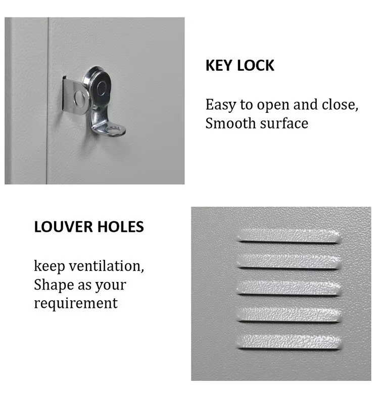 9 Locker Office Filling Cabinet - Image 4