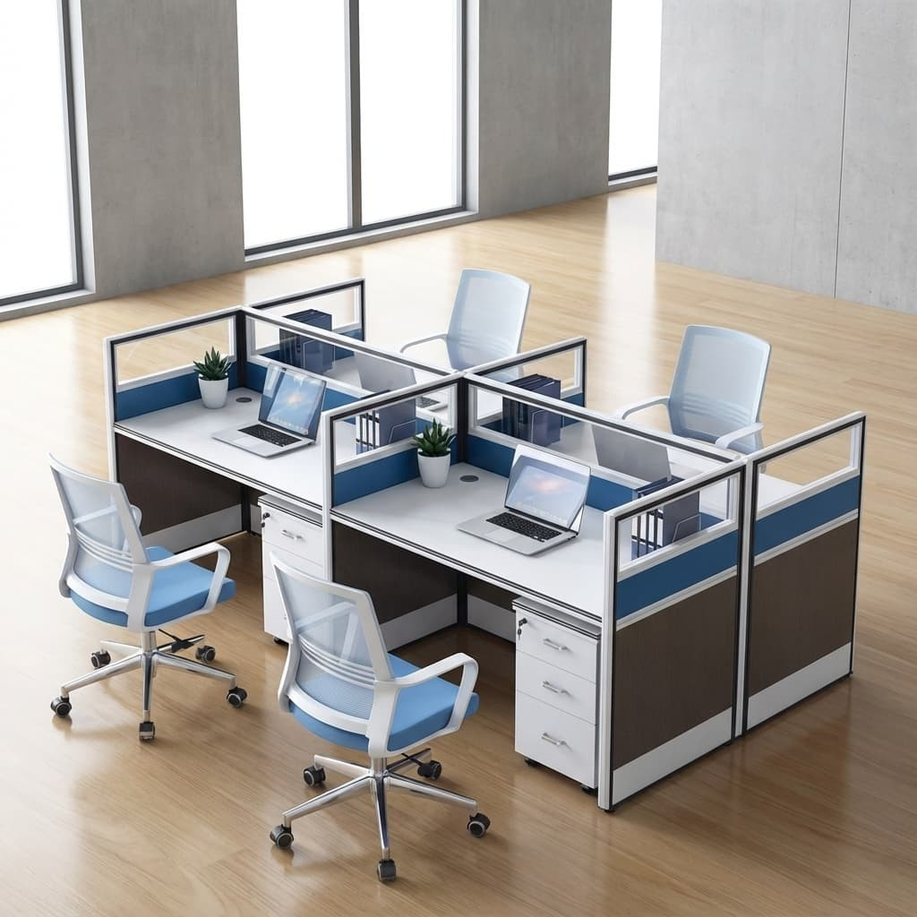 4-way office workstation, four way office workstation, office workstation, 4 person workstation, four person office desk, modular office workstation, shared office workstation, team workstation desk, cluster workstation, office cubicle workstation, collaborative workstation, office bench workstation, workstation desk for 4 people, multi user workstation, office desk cluster, group workstation desk, workstation furniture, modular workstation desk, open plan workstation, office workstation system, office cubicle desk system, workstation with partitions, office partition workstation, team collaboration workstation, corporate office workstation, business workstation furniture, commercial office workstation, professional workstation desk, employee workstation, staff workstation desk, office workspace furniture, modern office workstation, ergonomic workstation desk, workstation desk with storage, workstation with drawers, workstation with cable management, workstation desk system, office benching system, modular office furniture, configurable workstation setup, flexible office workstation, reconfigurable workstation desk, workstation for teamwork, office productivity workstation, workspace optimization desk, workstation furniture modern design, contemporary office workstation, minimalist workstation desk, stylish office workstation, premium office workstation, durable workstation desk, heavy duty office workstation, compact workstation setup, space saving workstation desk, workstation desk for open offices, collaborative office furniture, office desk pods, workstation cubicle system, team seating workstation, workstation office furniture solution, workstation organized workspace, workstation efficient design, workstation functional design, workstation modern furniture, workstation sleek design, workstation premium quality, workstation high quality finish, workstation business furniture, workstation corporate environment, workstation commercial use, workstation professional furniture, workstation workspace solution, workstation office essentials, workstation productivity furniture, workstation durable materials, workstation smart design, workstation clean design, workstation contemporary style, workstation elegant design, workstation high end design, workstation premium finish, workstation modern office setup, workstation team workspace solution, workstation office collaboration furniture, workstation executive office furniture, workstation employee seating solution, workstation commercial office furniture, workstation flexible workspace furniture, workstation office organization system, workstation ergonomic office setup, workstation shared desk solution, workstation corporate workspace furniture, workstation professional office setup, workstation modern collaborative workspace.