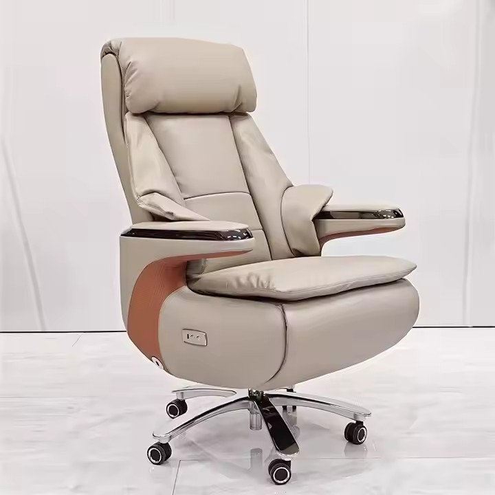 High Back Director's Leather Chair - Image 2