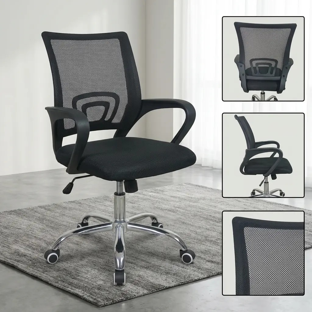 mesh office chair, ergonomic mesh office chair, breathable mesh chair, high back mesh office chair, mid back mesh office chair, adjustable mesh office chair, executive mesh office chair, modern mesh office chair, premium mesh office chair, home office mesh chair, office computer mesh chair, ergonomic workstation mesh chair, lumbar support mesh chair, mesh back office chair, ventilated office chair, breathable backrest chair, adjustable lumbar mesh chair, headrest mesh office chair, padded armrest mesh chair, swivel mesh office chair, rolling mesh office chair, wheeled mesh chair, 360 swivel mesh chair, tilt mechanism mesh chair, reclining mesh office chair, gas lift mesh chair, heavy duty mesh office chair, durable mesh chair, long hours office chair, posture support mesh chair, back pain relief mesh chair, ergonomic seating mesh chair, minimalist mesh office chair, modern office furniture chair, contemporary mesh chair, stylish office mesh chair, black mesh office chair, grey mesh office chair, blue mesh office chair, adjustable height mesh chair, chrome base mesh chair, five star base mesh chair, metal frame mesh office chair, lightweight mesh office chair, sturdy mesh office chair, comfortable mesh office chair, office chair for productivity, professional workspace mesh chair, corporate office mesh chair, home workstation chair, study desk mesh chair, computer desk mesh chair, executive workstation mesh chair, office task mesh chair, task chair mesh back, ergonomic desk chair mesh, breathable ergonomic chair, ventilated ergonomic office chair, office seating solution mesh chair, premium ergonomic office chair, affordable mesh office chair, budget mesh chair, high quality mesh office chair, office chair for long sitting hours, adjustable office seating chair, modern workspace chair, office furniture ergonomic chair, office desk seating mesh chair, productivity office chair mesh, clean design mesh office chair