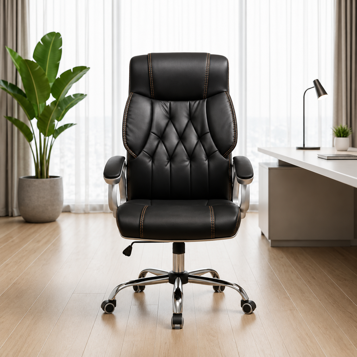 leather high back chair, high back leather chair, executive leather chair, office leather chair, ergonomic high back chair, premium office chair, luxury office chair, swivel leather chair, adjustable office chair, reclining leather chair, padded high back chair, cushioned leather chair, computer desk chair, executive desk chair, managerial office chair, boss chair, CEO chair, modern office chair, contemporary office chair, stylish office chair, ergonomic desk chair, lumbar support chair, back support office chair, headrest office chair, high back swivel chair, leather computer chair, PU leather chair, genuine leather chair, bonded leather chair, black leather chair, brown leather chair, white leather chair, high end office furniture, professional office chair, corporate office chair, home office chair, work from home chair, study chair leather, gaming leather chair, luxury swivel chair, adjustable height chair, tilt mechanism chair, recliner office chair, multi function office chair, ergonomic seating solution, posture support chair, spine support chair, long hour office chair, comfortable office chair, soft padded chair, thick cushion chair, durable office chair, heavy duty office chair, strong base chair, metal frame office chair, chrome base chair, rolling office chair, caster wheel chair, 360 swivel chair, breathable leather chair, stitched leather chair, quilted leather chair, executive ergonomic chair, modern workspace chair, office workstation chair, desk chair leather, conference room chair, boardroom chair, managerial desk chair, professional seating furniture, office interior chair, modern furniture chair, contemporary seating solution, premium desk chair, adjustable armrest chair, padded armrest chair, soft arm support chair, ergonomic backrest chair, high density foam chair, comfort office seating, productivity chair, focus work chair, office upgrade chair, minimalist office chair, industrial office chair, Scandinavian office chair, stylish workspace chair, aesthetic office chair, luxury workspace furniture, home office upgrade chair, computer workstation chair, desk setup chair, modern ergonomic furniture, office comfort solution, premium seating design, executive workspace chair, executive leather seating, professional desk setup chair, office furniture seating, modern business chair, corporate workspace furniture, office productivity chair, comfort focused chair, adjustable recline chair, tension control chair, tilt lock chair, stable office chair, strong wheelbase chair, long lasting office chair, premium quality chair, executive interior chair, luxury desk seating, modern office decor chair, elegant office chair, high back support seating, ergonomic office solution, premium leather seating, workspace comfort chair, office essentials chair, daily use office chair, high comfort chair, executive comfort chair, modern ergonomic seating, office lifestyle chair, business workspace chair